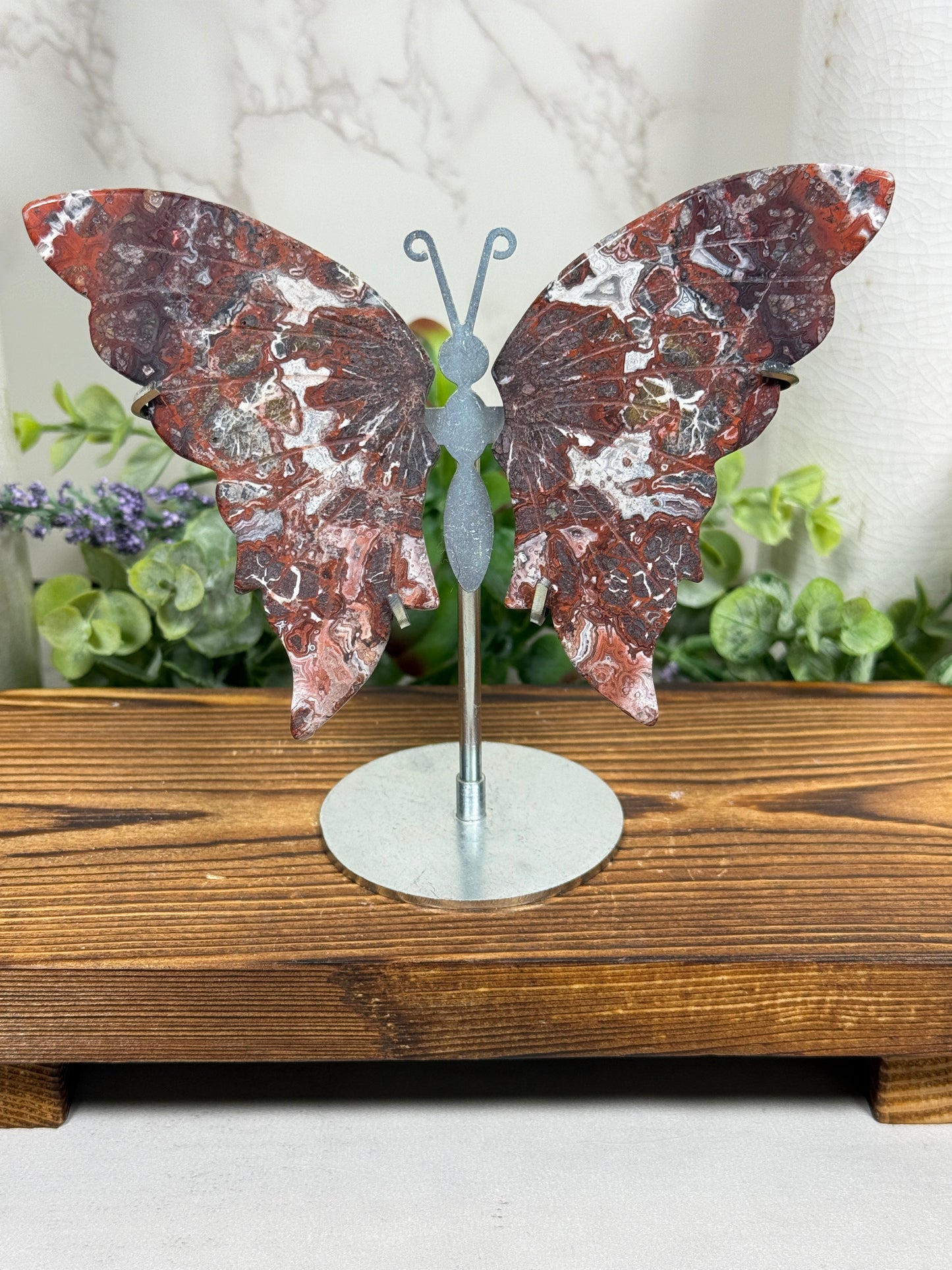 Mexican Lace Agate Wings