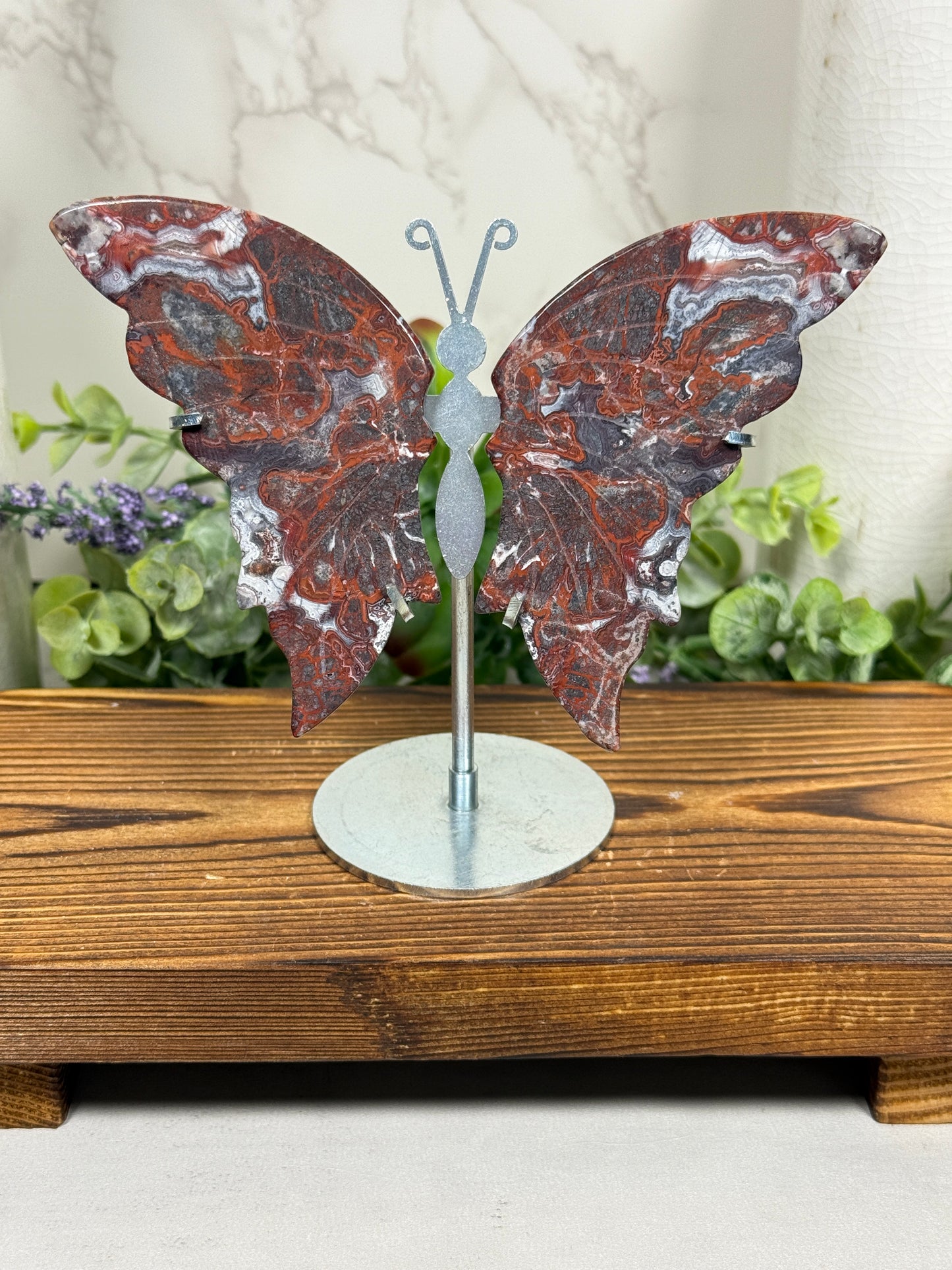 Mexican Lace Agate Wings