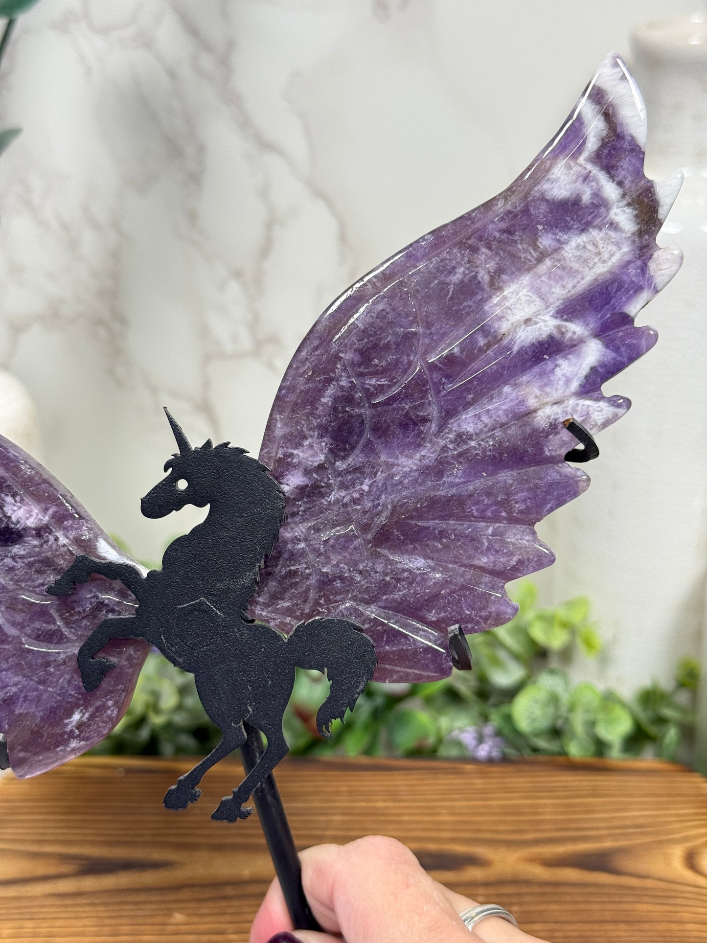 Amethyst Unicorn Wings - XL