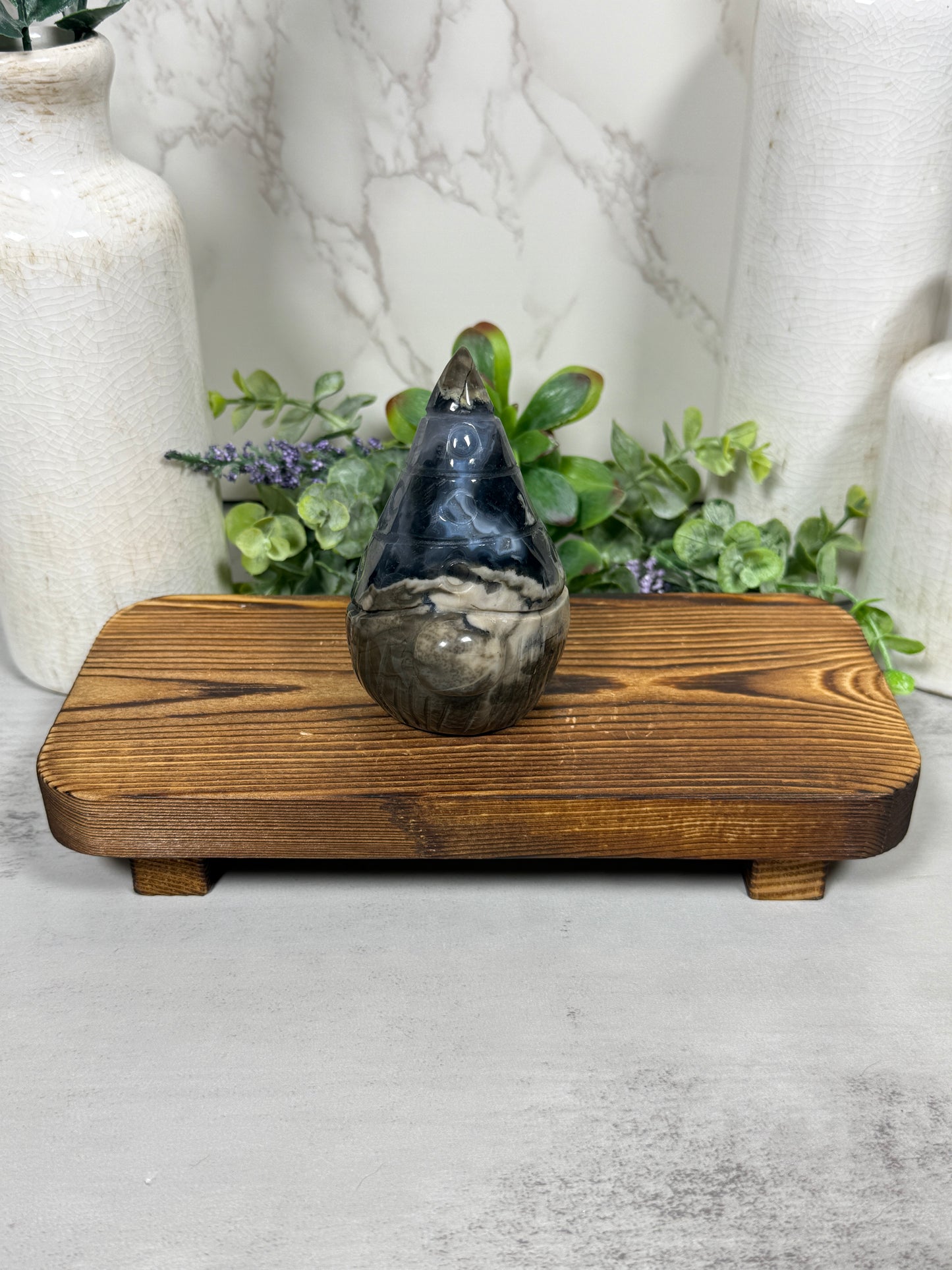Volcano Agate Gnome