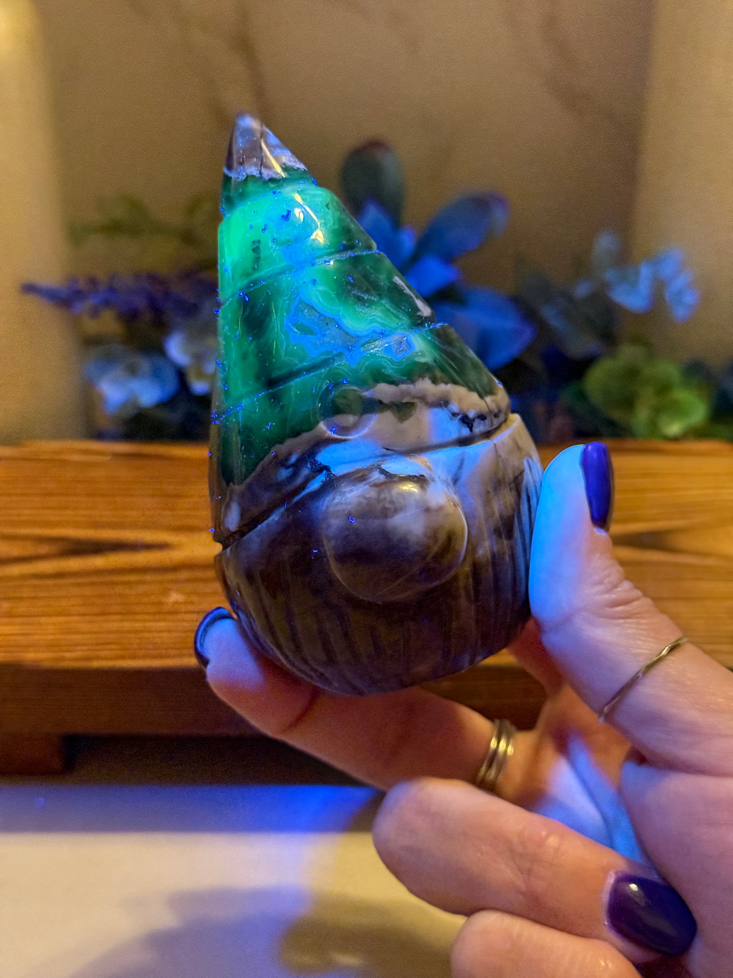 Volcano Agate Gnome