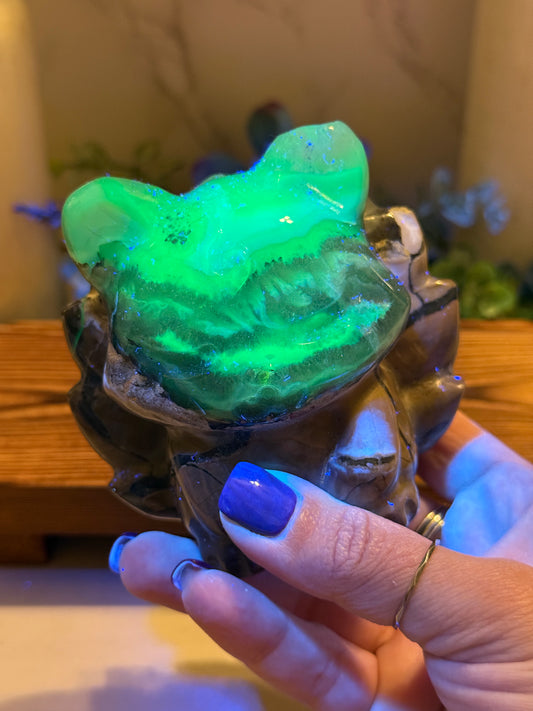 Volcano Agate 9 Tail Fox