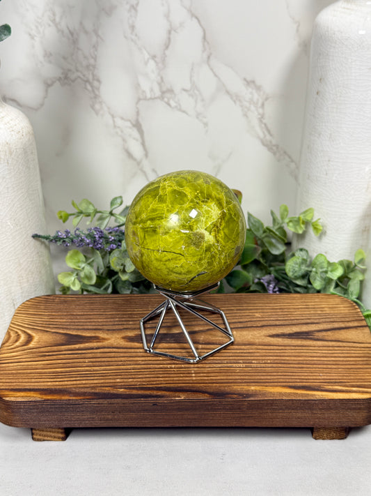 Green Opal Sphere