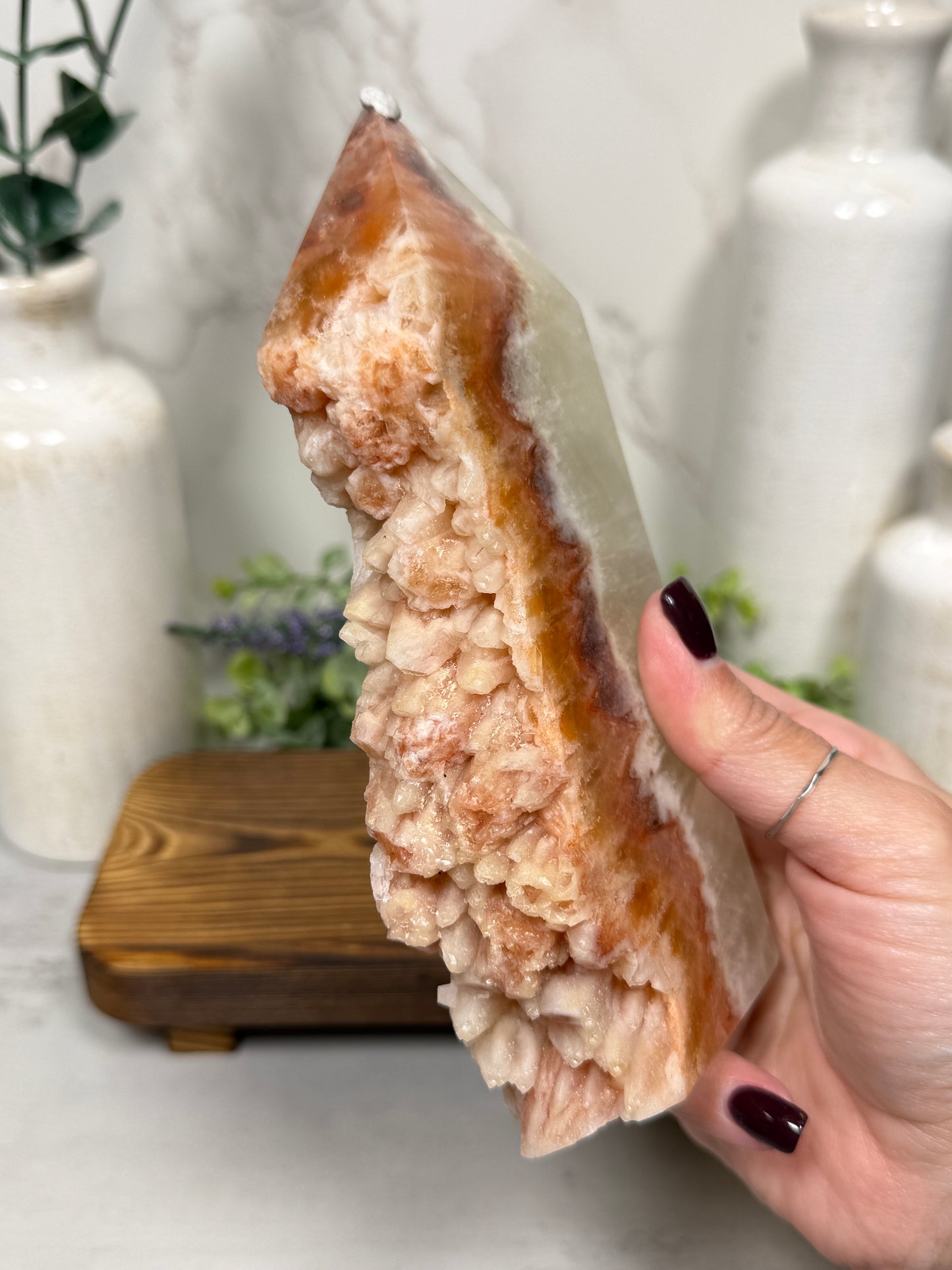 Dog Tooth Calcite Towers