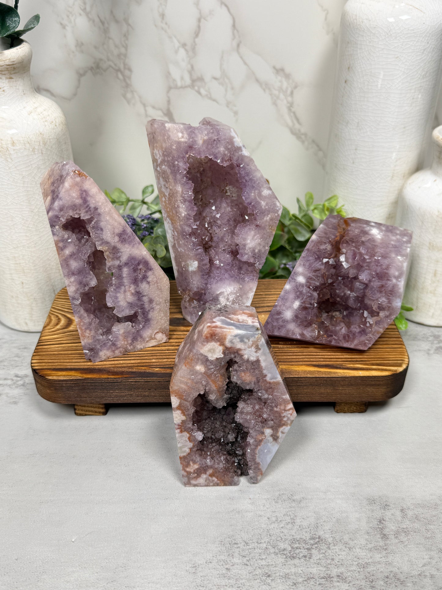 Pink Amethyst Free Forms - B