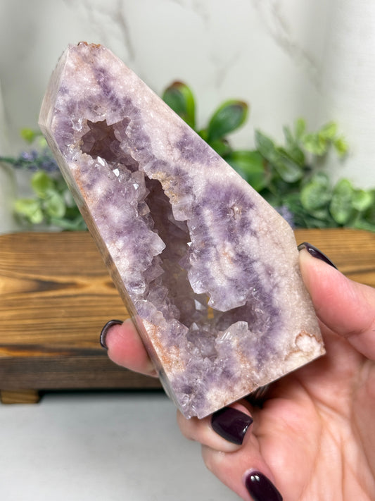 Pink Amethyst Free Forms - B