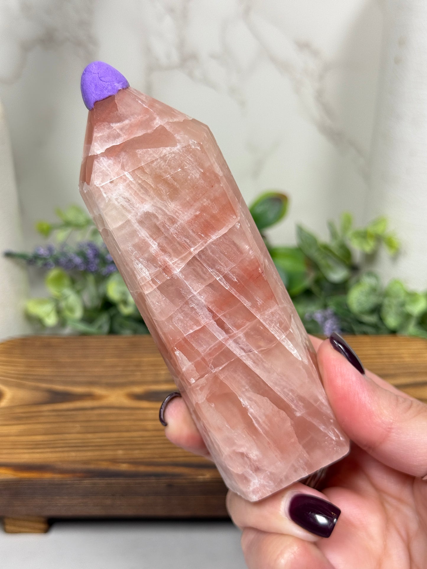 Pink Caribbean Calcite Towers