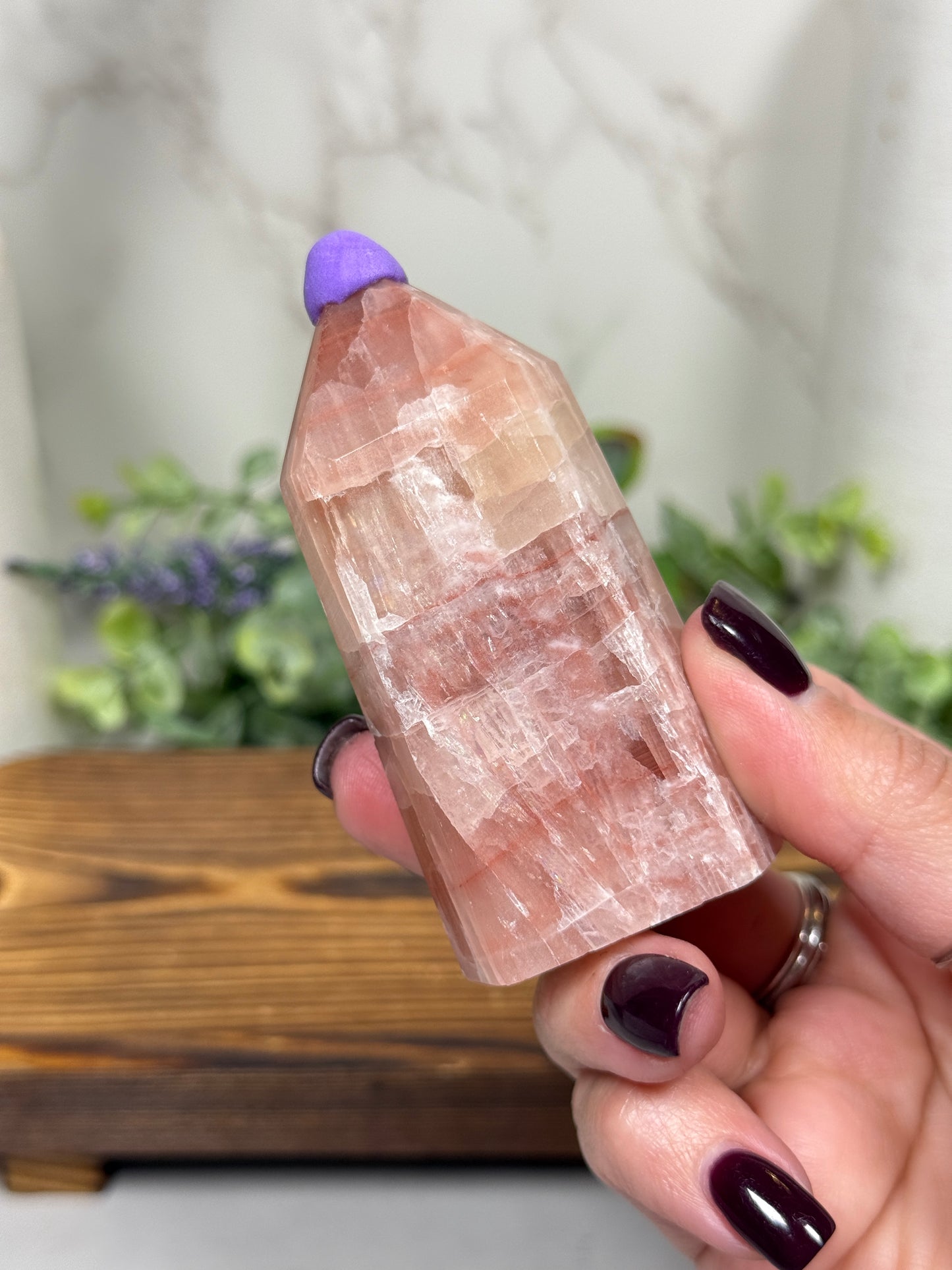 Pink Caribbean Calcite Towers