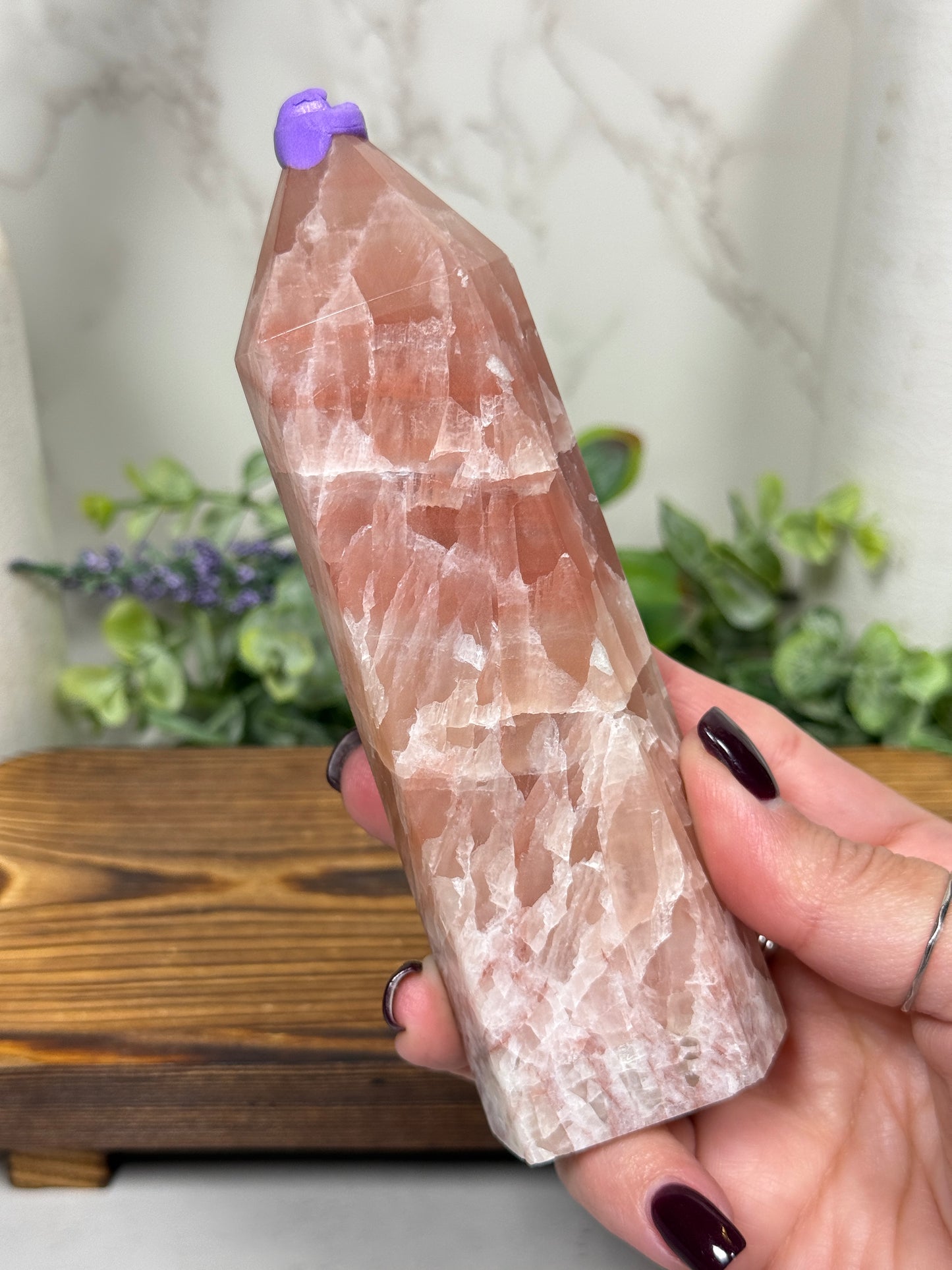 Pink Caribbean Calcite Towers