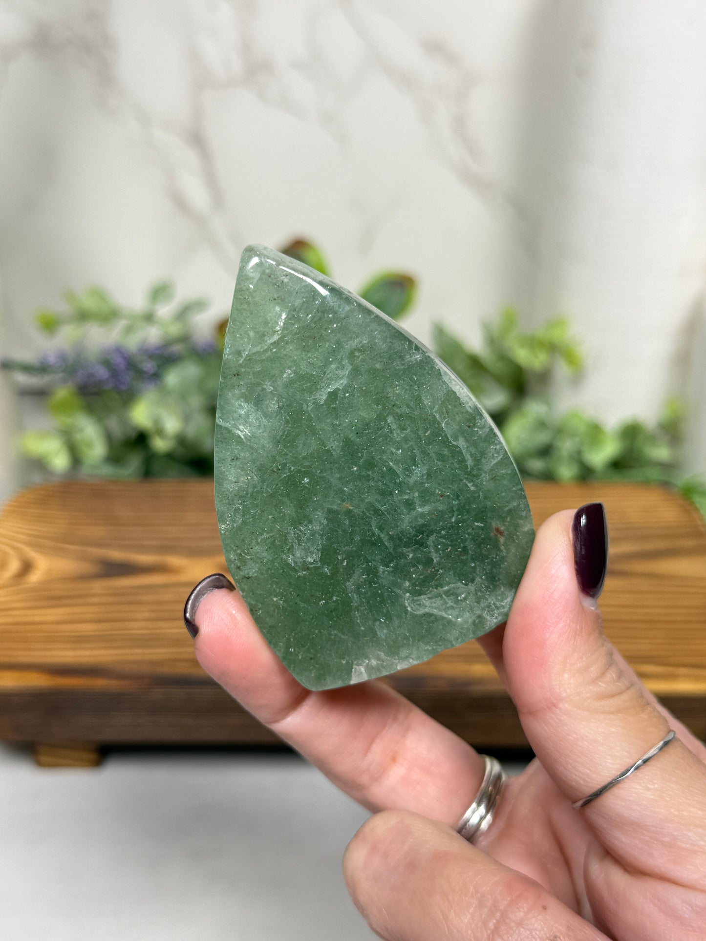 Green Aventurine Teardrops