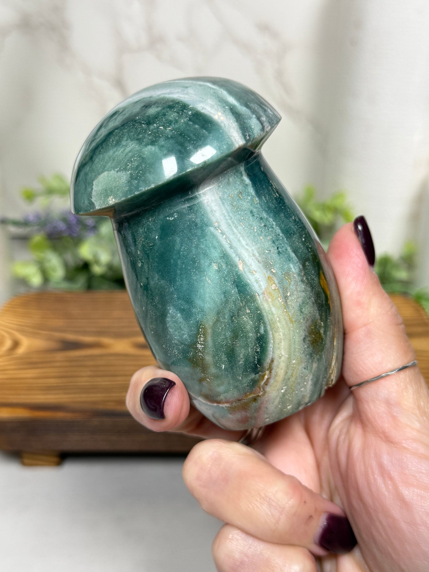 Ocean Jasper Mushrooms