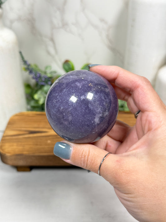 Lepidolite Spheres - You Pick
