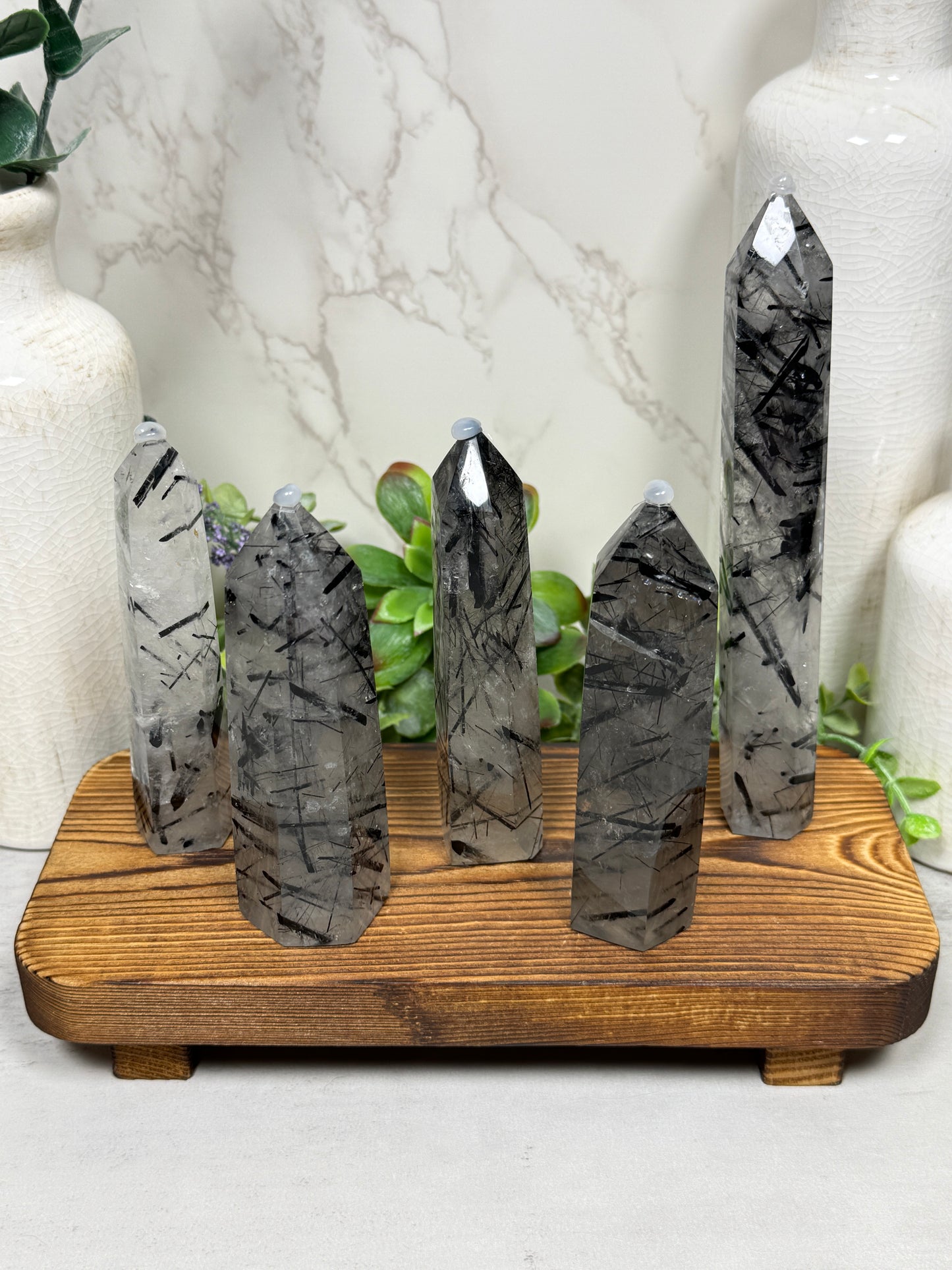 Black Tourmaline Towers - You Pick