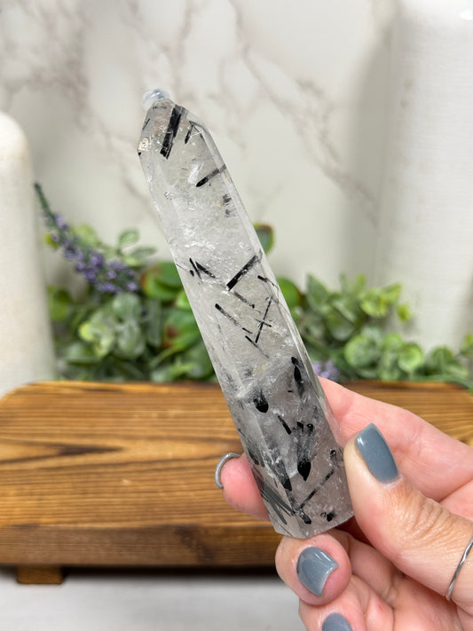 Black Tourmaline Towers - You Pick