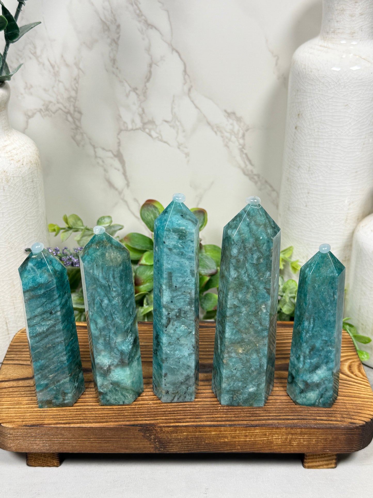 Amazonite Towers from Brazil