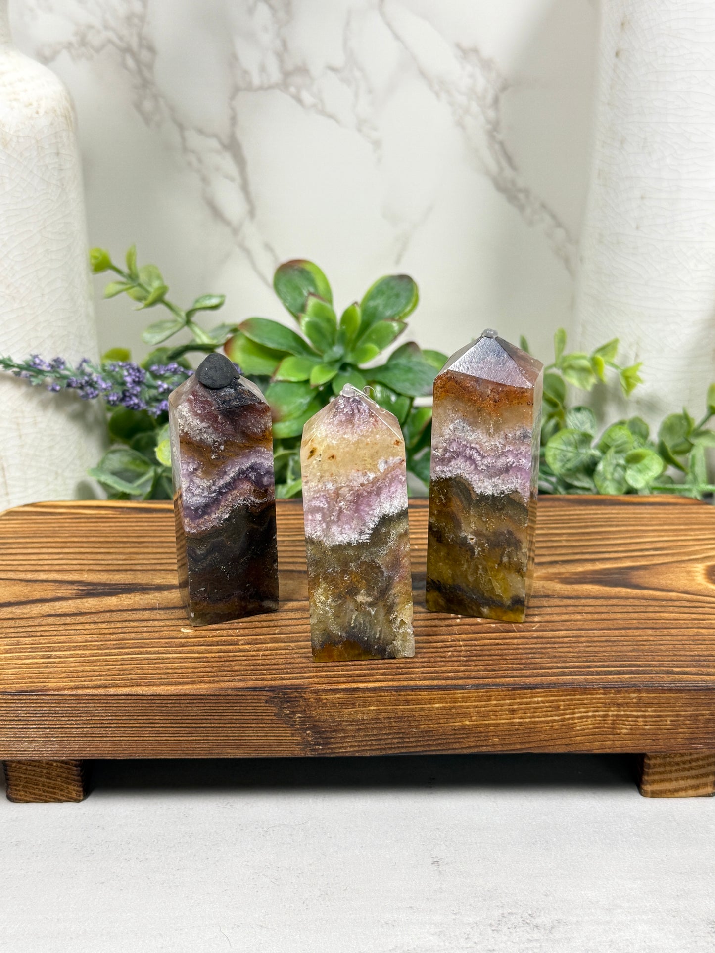 Aurora Fluorite Towers