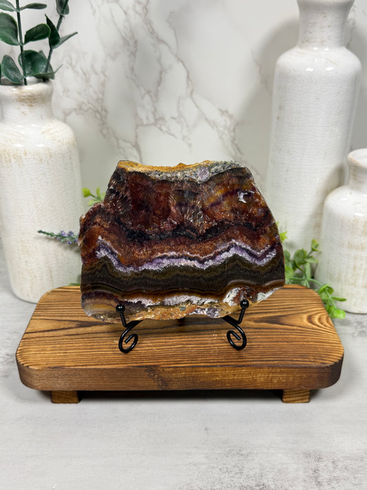 Aurora Fluorite Slab