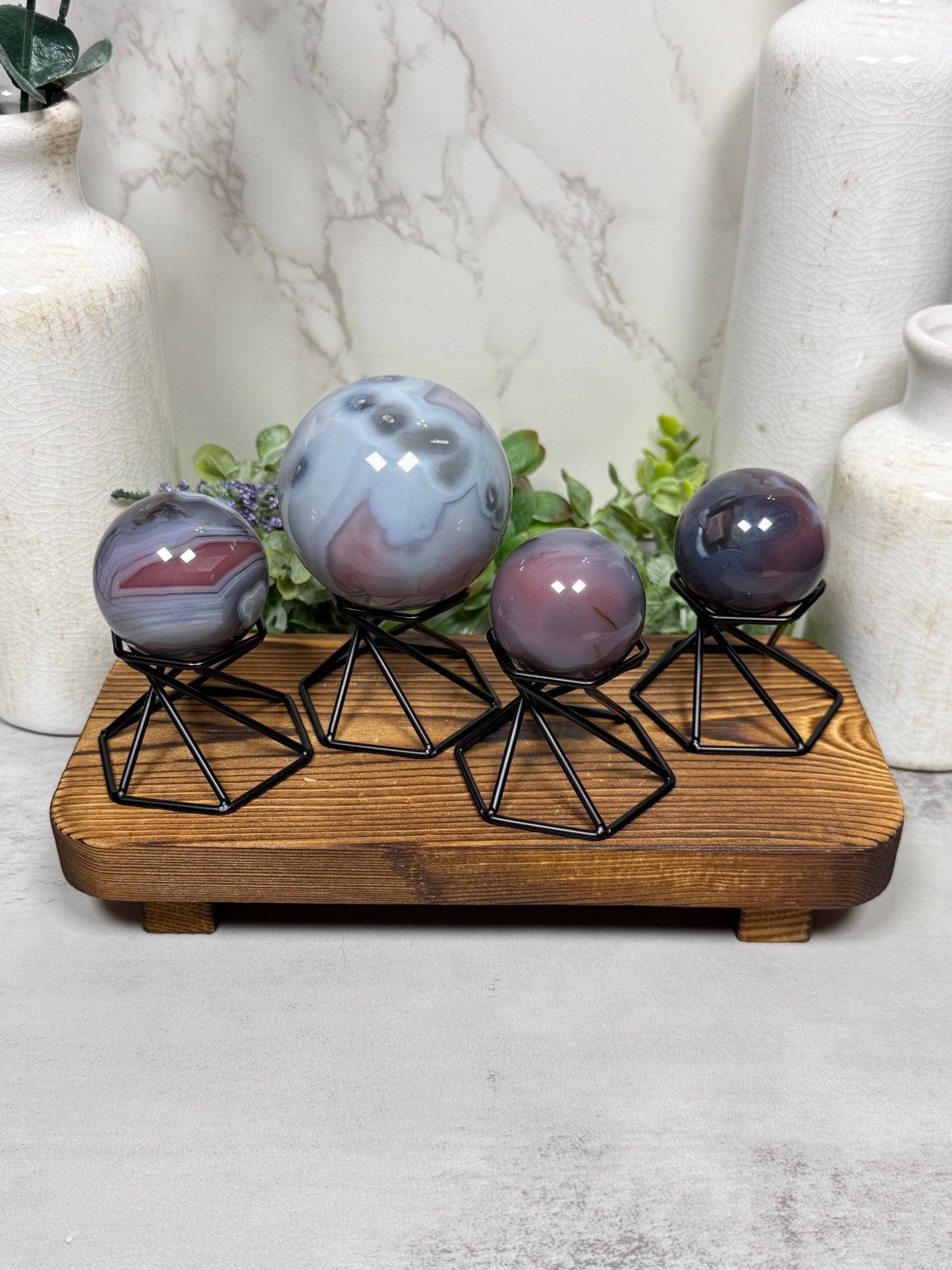 Swazi Agate Spheres - You Pick