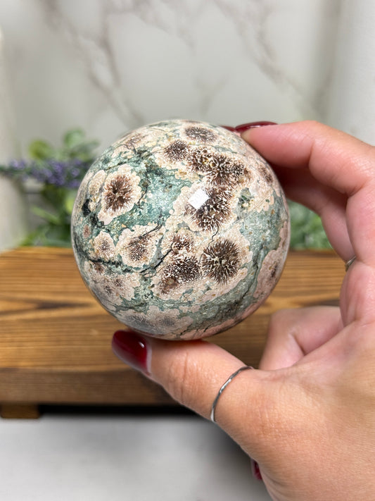 Sakura Jasper Spheres