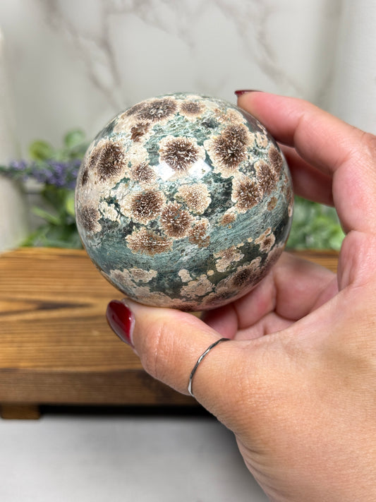 Sakura Jasper Spheres