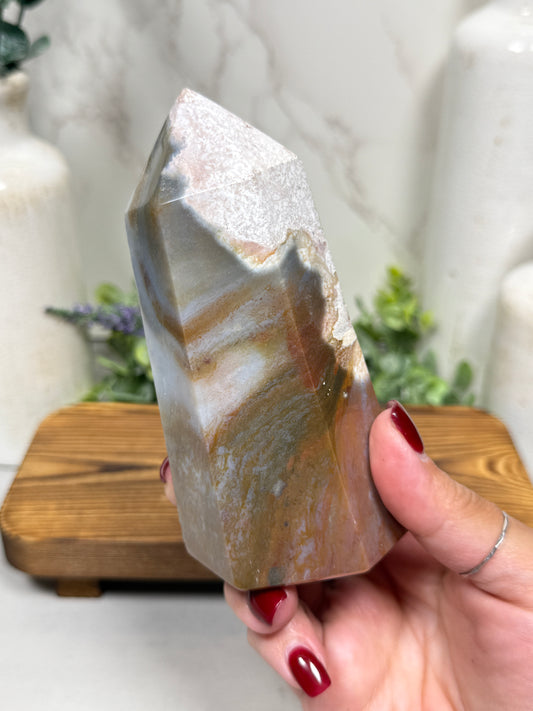 Red Ocean Jasper Tower