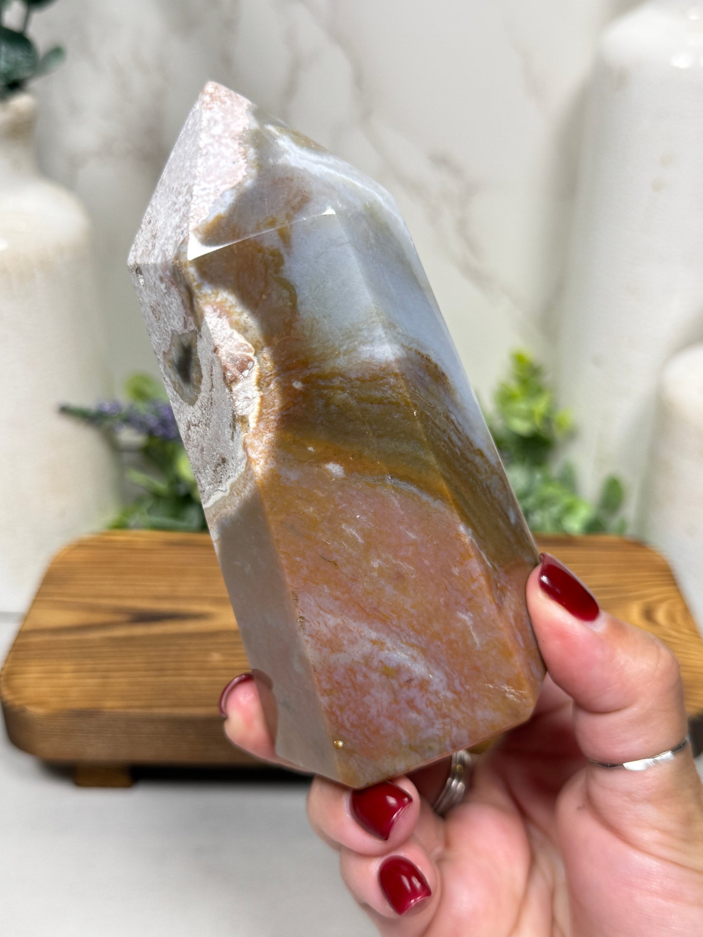 Red Ocean Jasper Tower