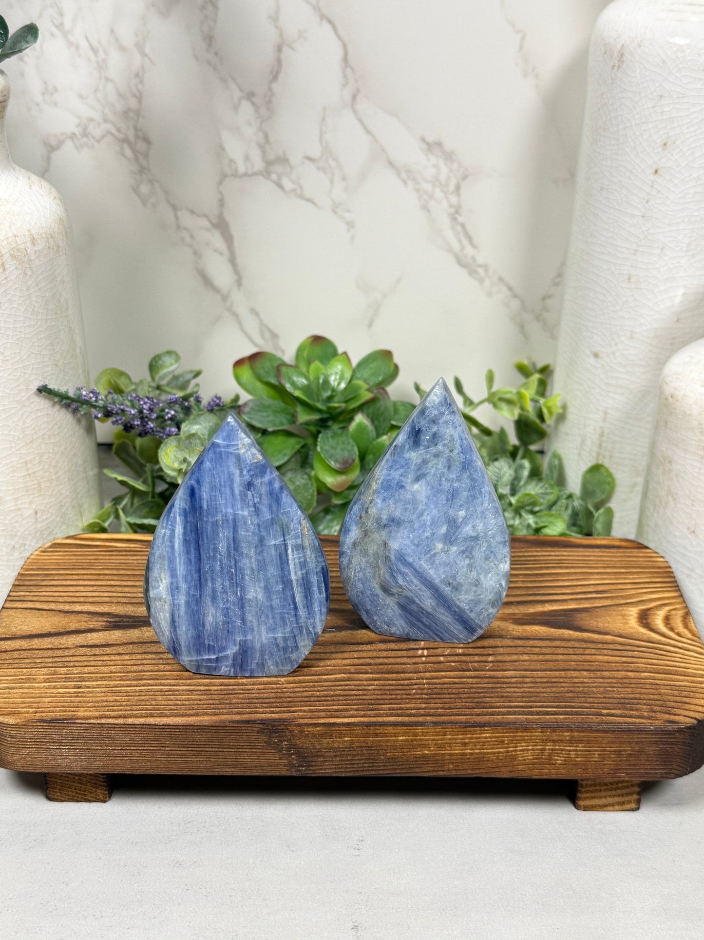 Blue Kyanite Teardrops