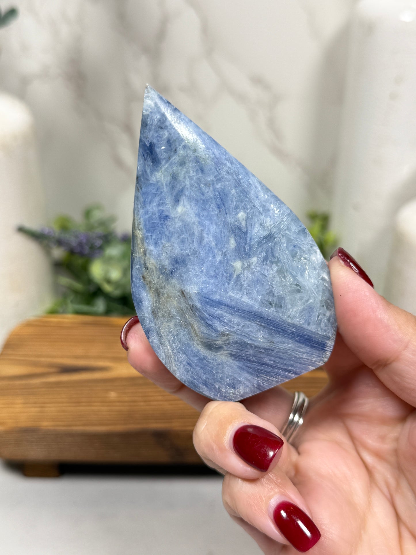 Blue Kyanite Teardrops
