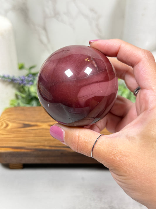 Mookaite Spheres
