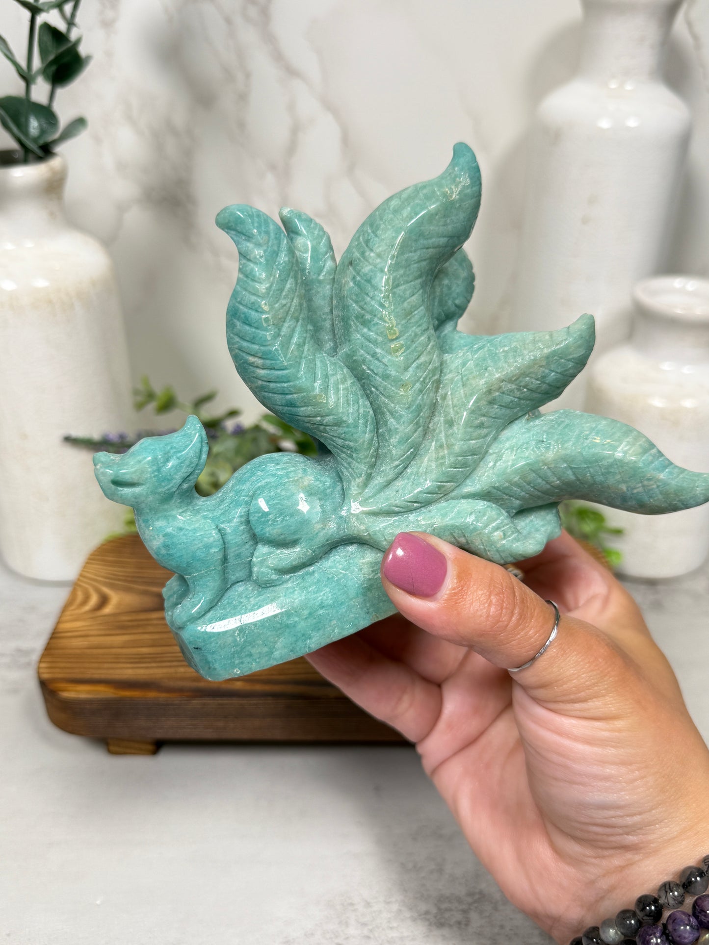 Amazonite 9 Tails