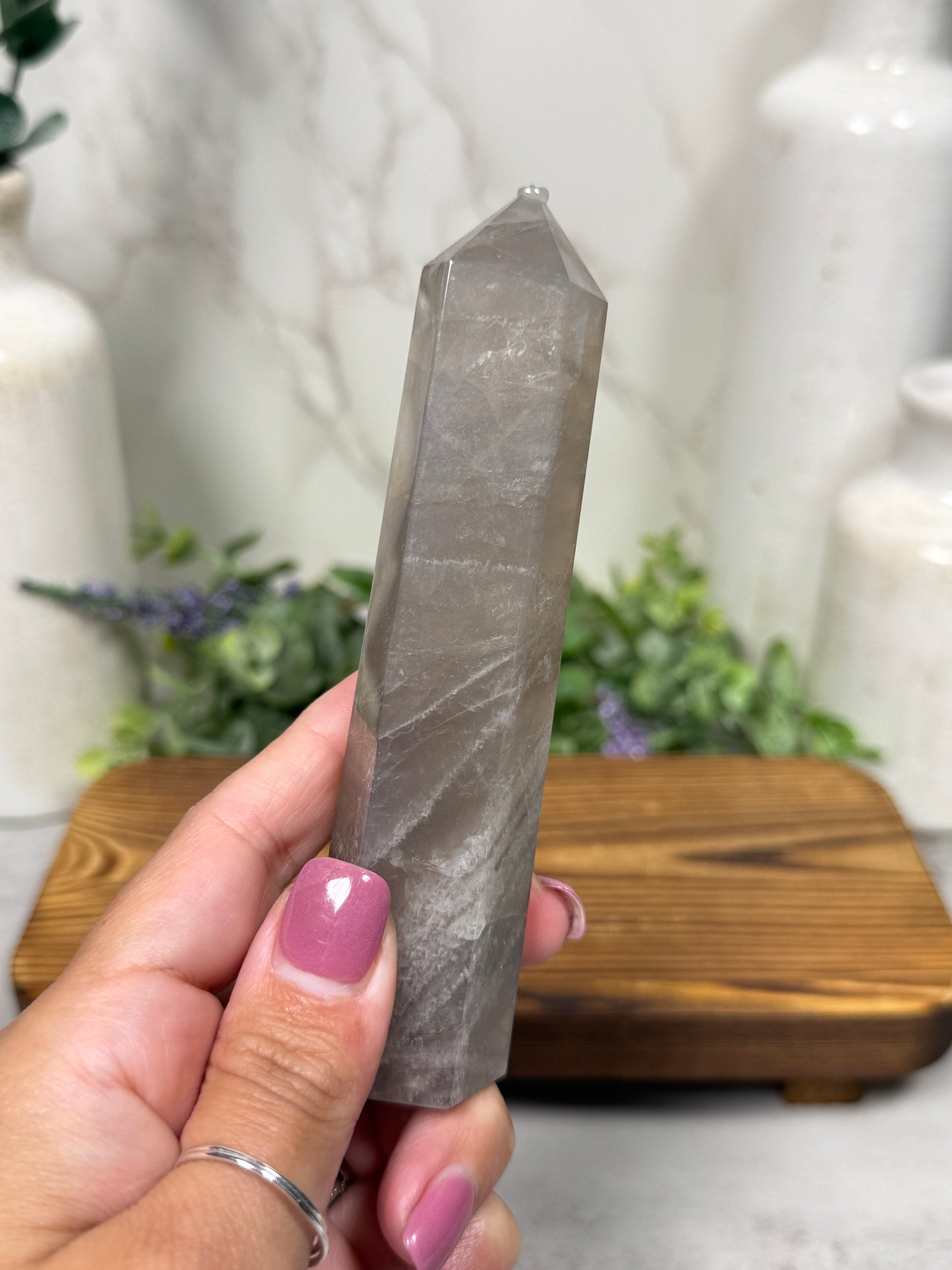 Blue Rose Quartz Towers