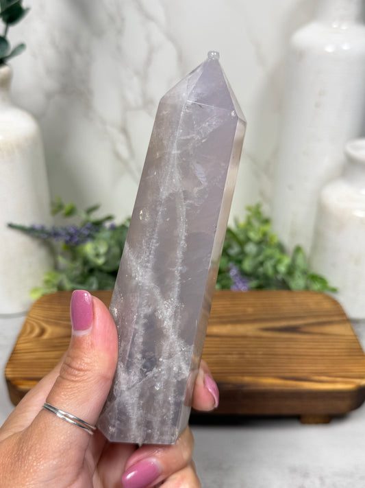 Blue Rose Quartz Towers