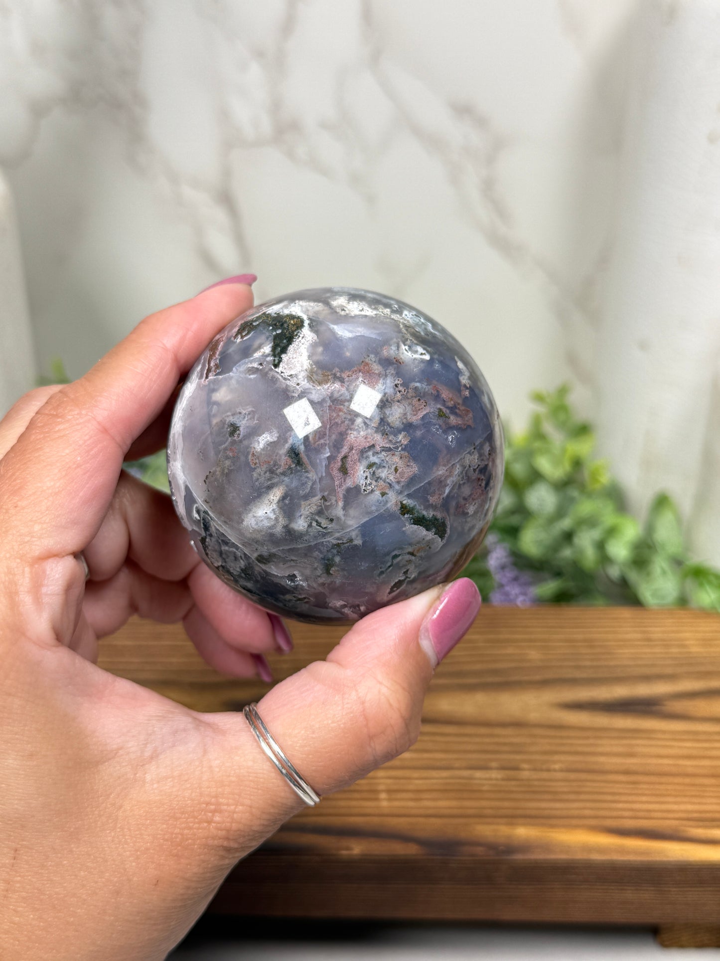 Cosmic Jasper Sphere