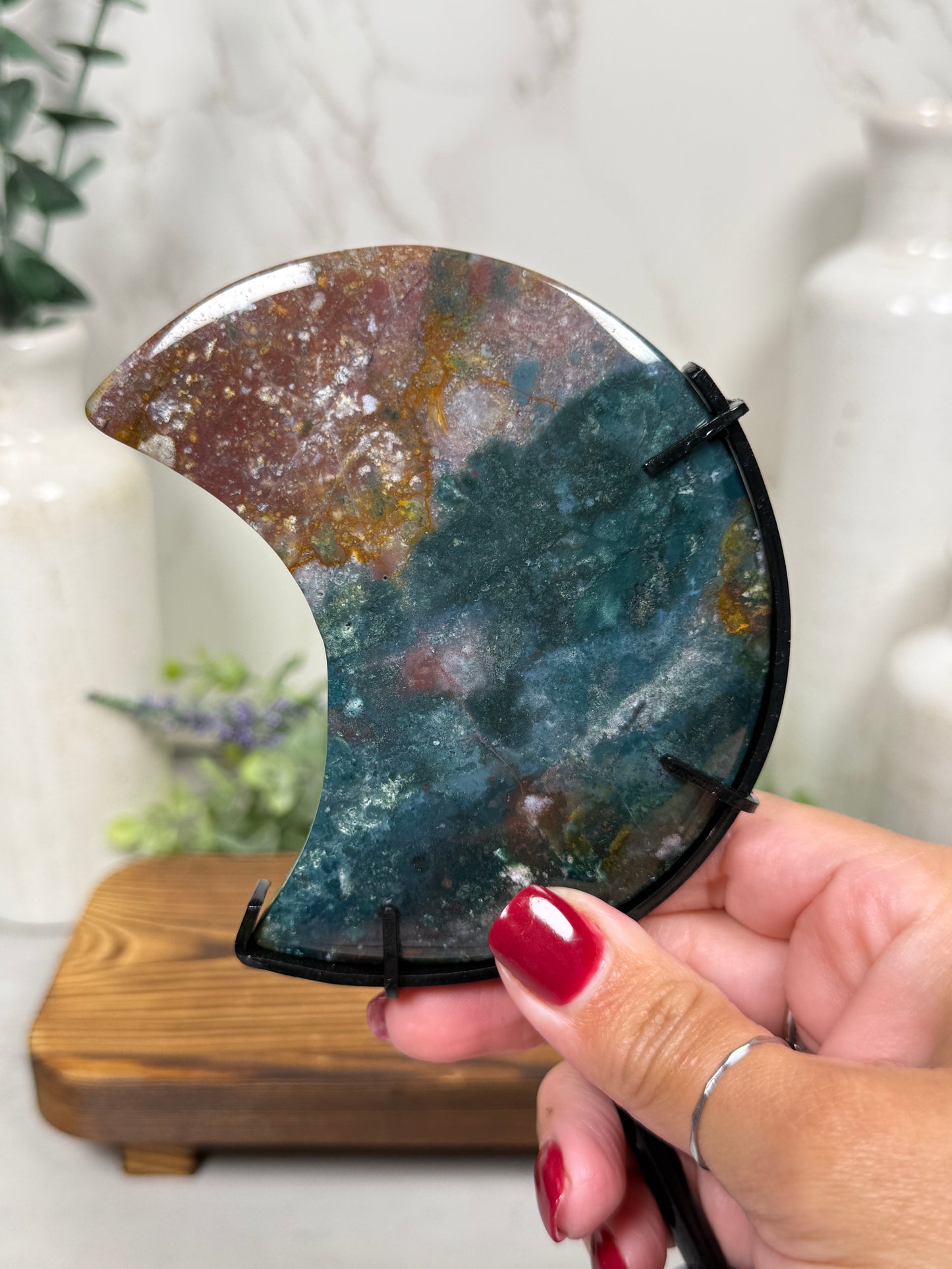 Ocean Jasper Moon | Luna