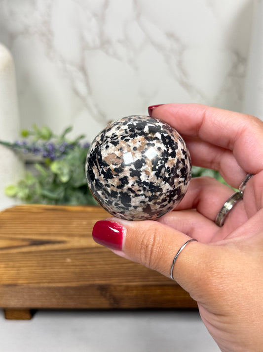 Willemite "Christmas Calcite" Spheres
