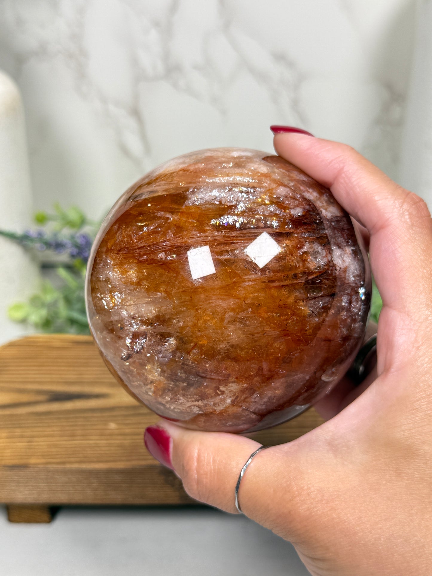 Fire Quartz Sphere XL