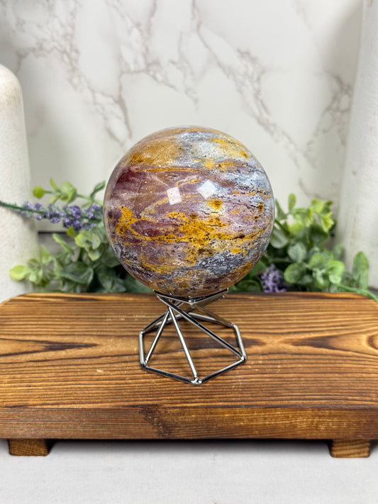 Petrified Wood Sphere