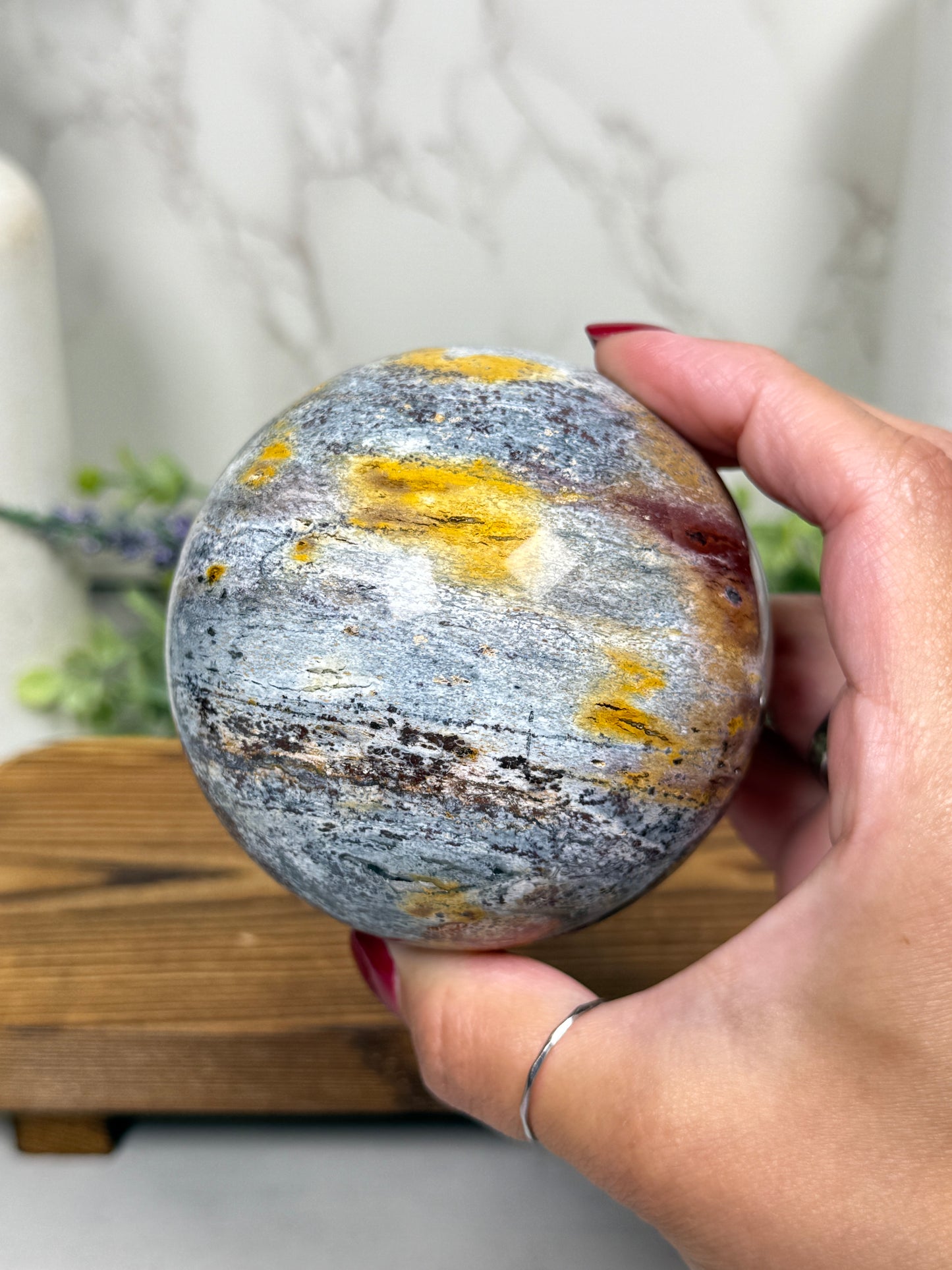 Petrified Wood Sphere