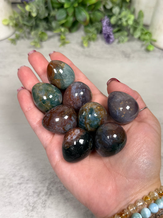 Ocean Jasper Mini Eggs - Intuitively Chosen