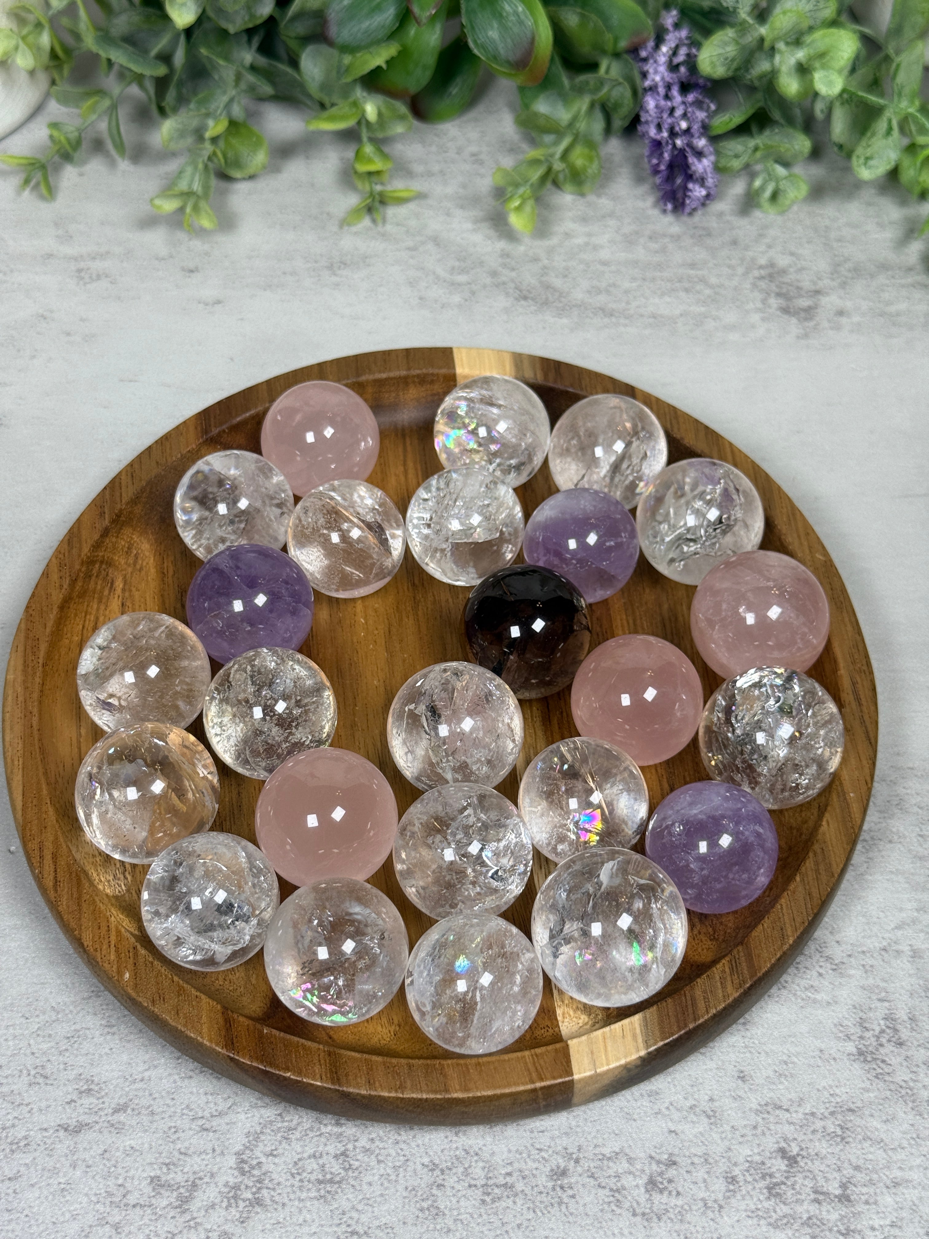 Mini Spheres - Intuitively Chosen – Stone Treasures Crystal Shop