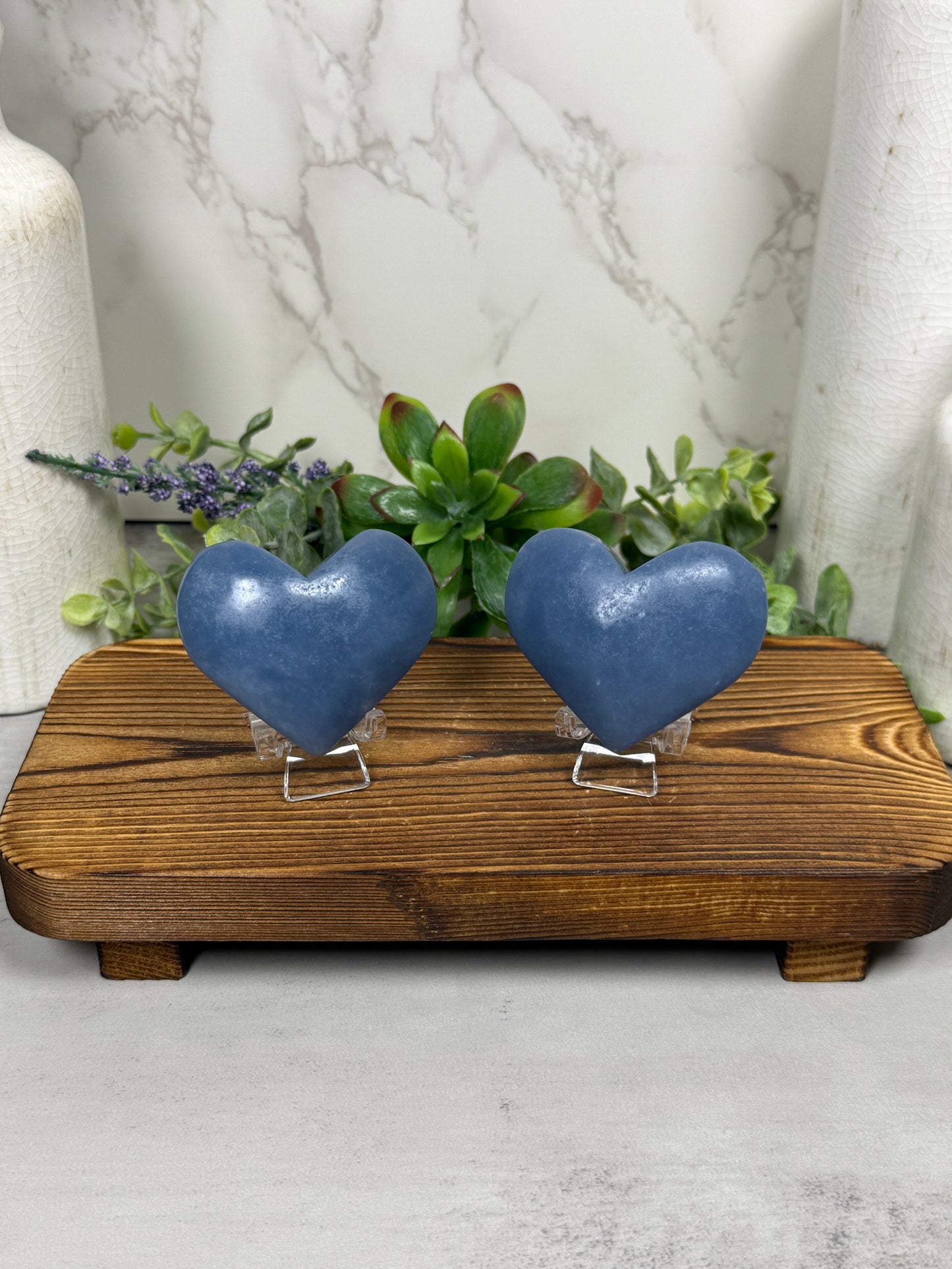 Angelite Hearts