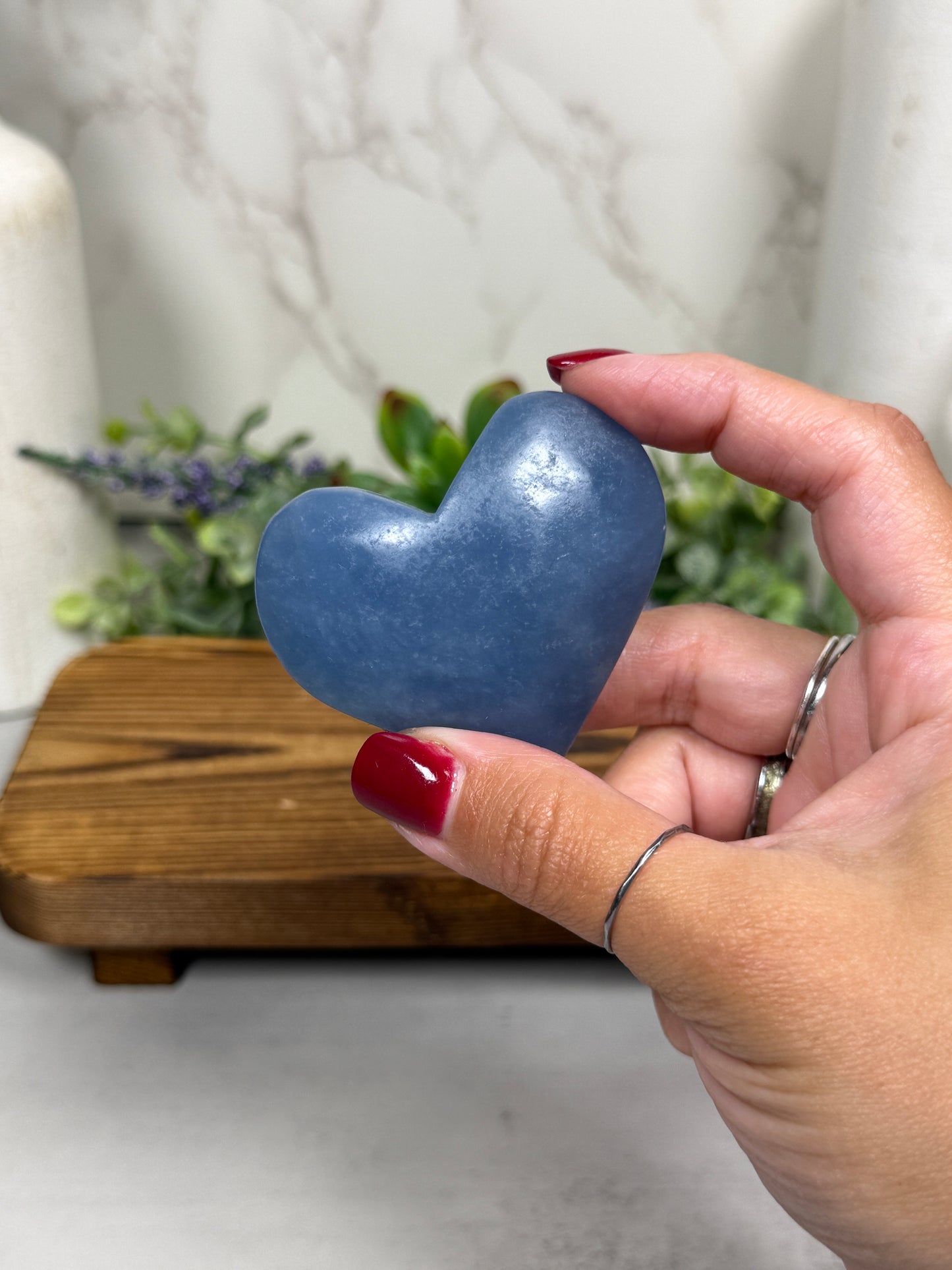 Angelite Hearts
