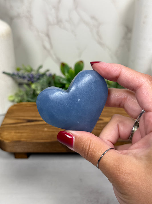 Angelite Hearts