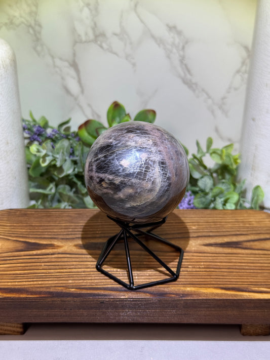 Black Moonstone Sphere
