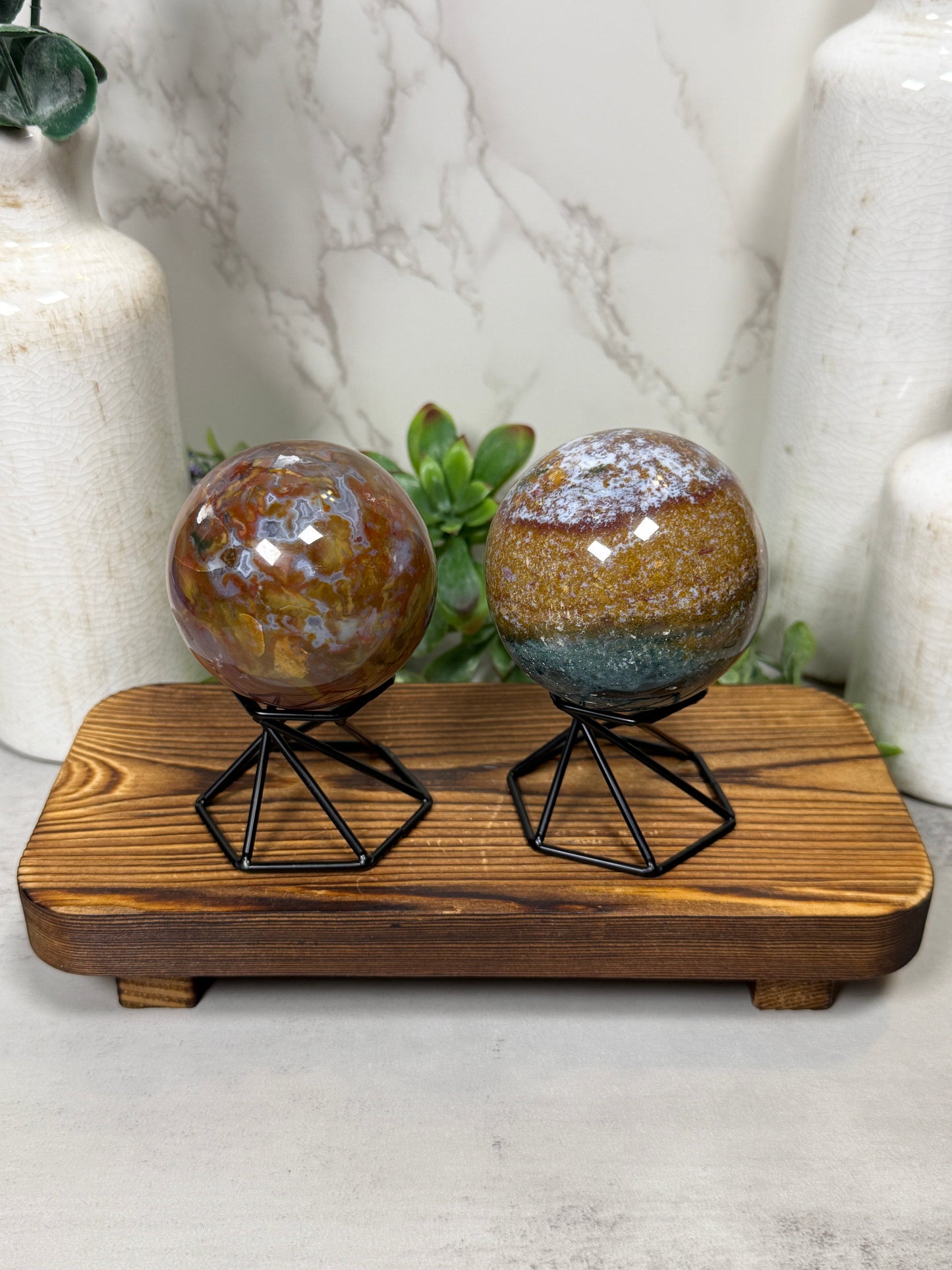 Ocean Jasper Spheres - You Pick!
