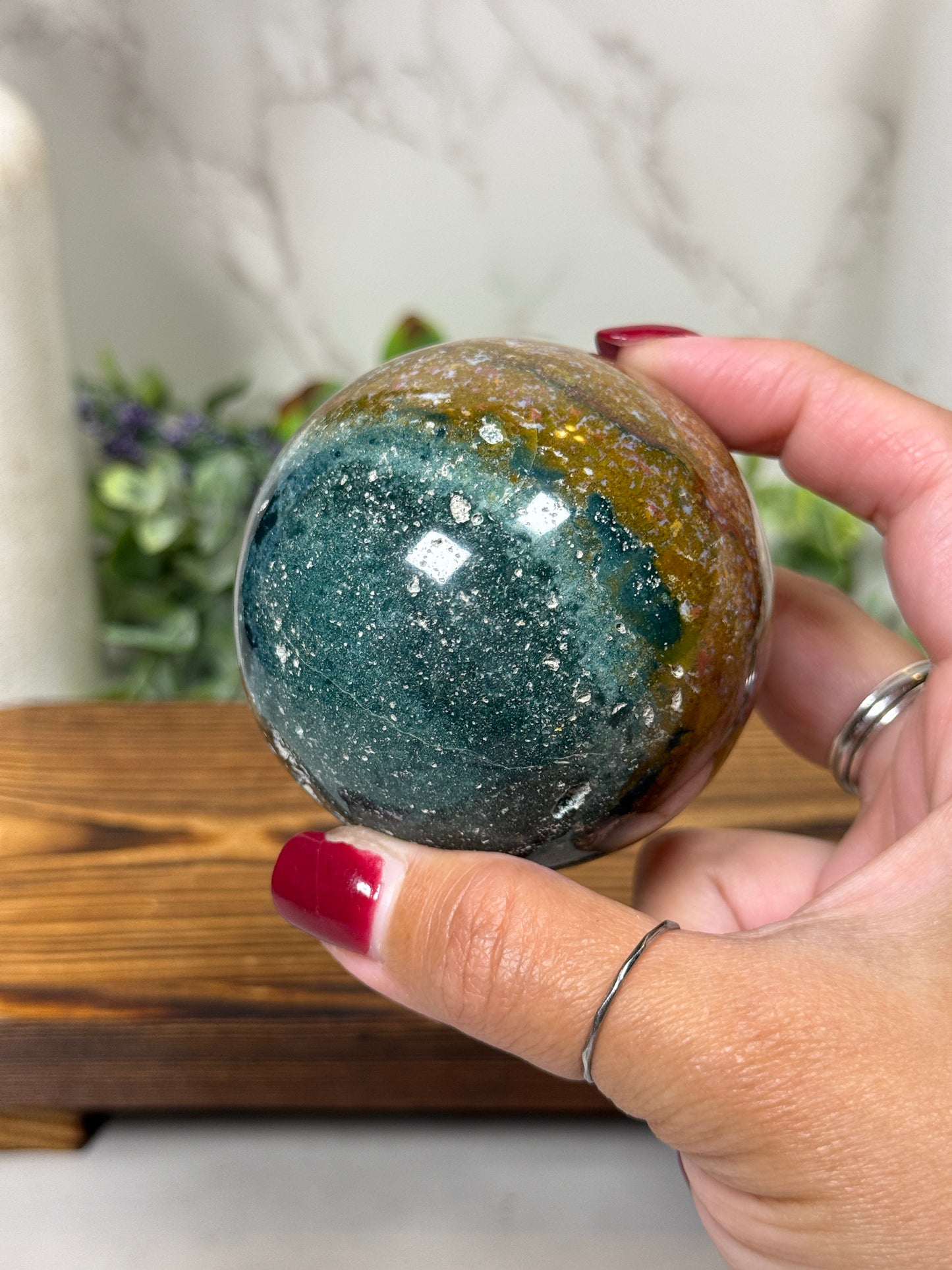 Ocean Jasper Spheres - You Pick!