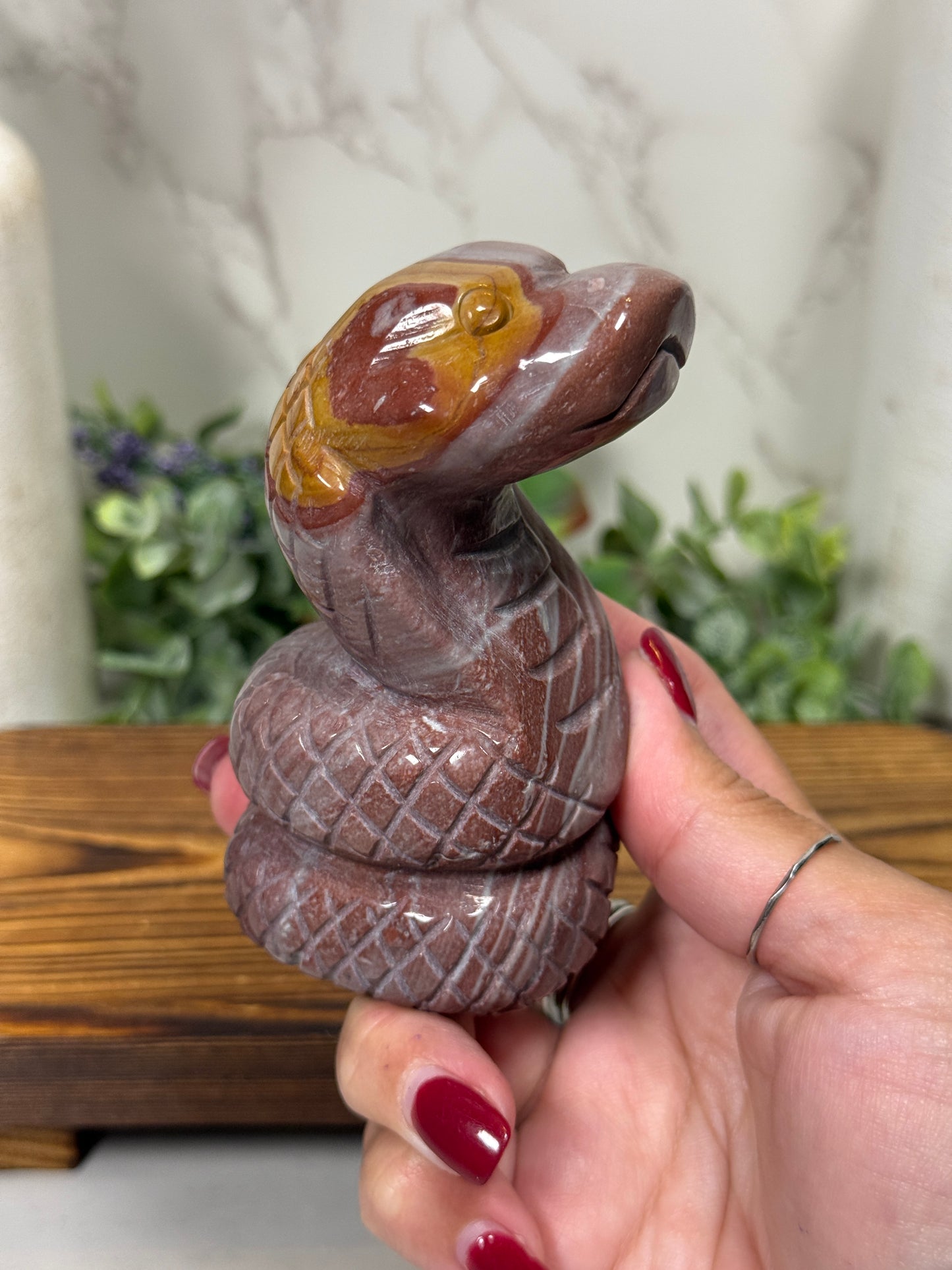 Red Jasper Snake