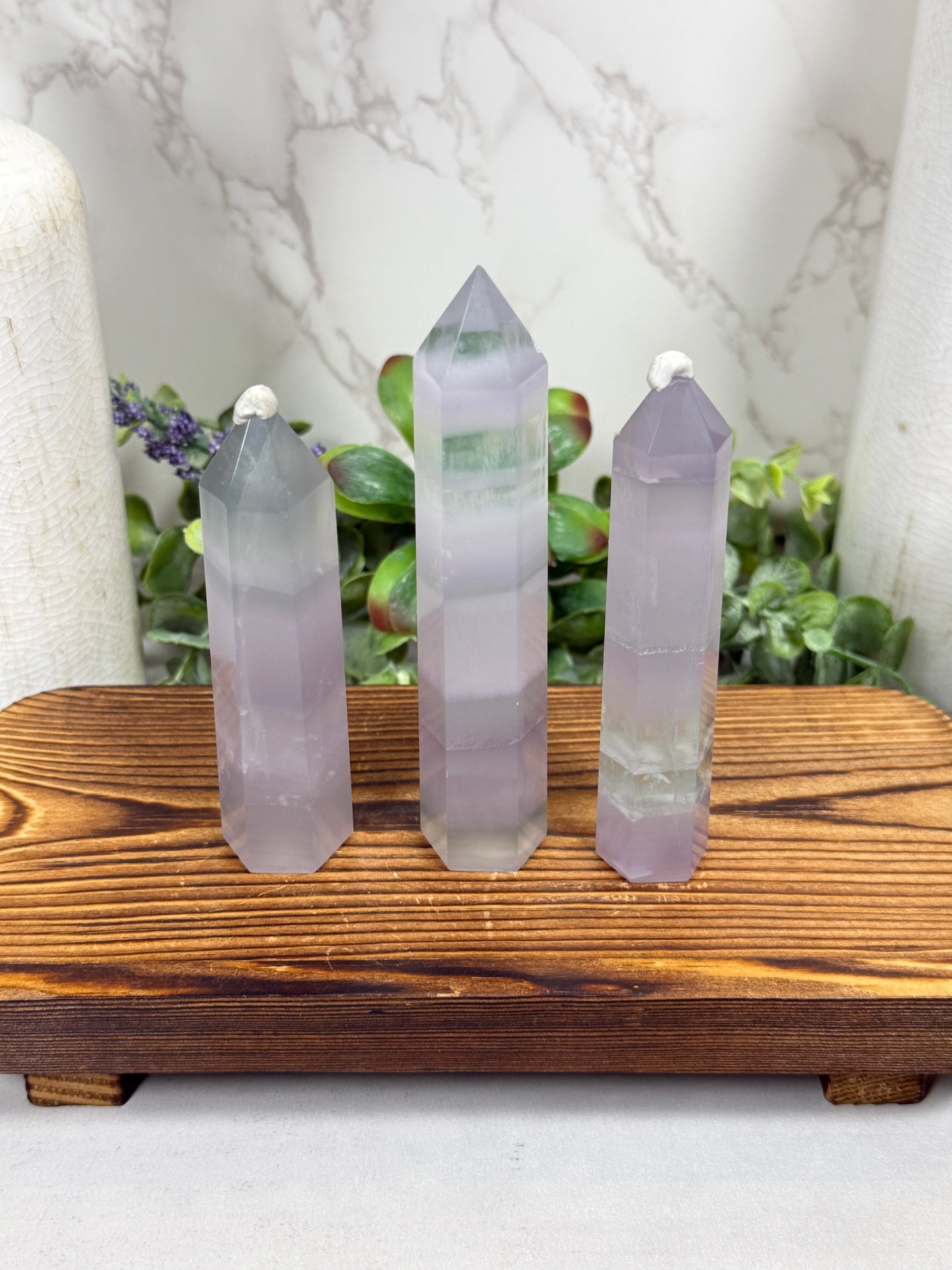 Lavender Fluorite Towers