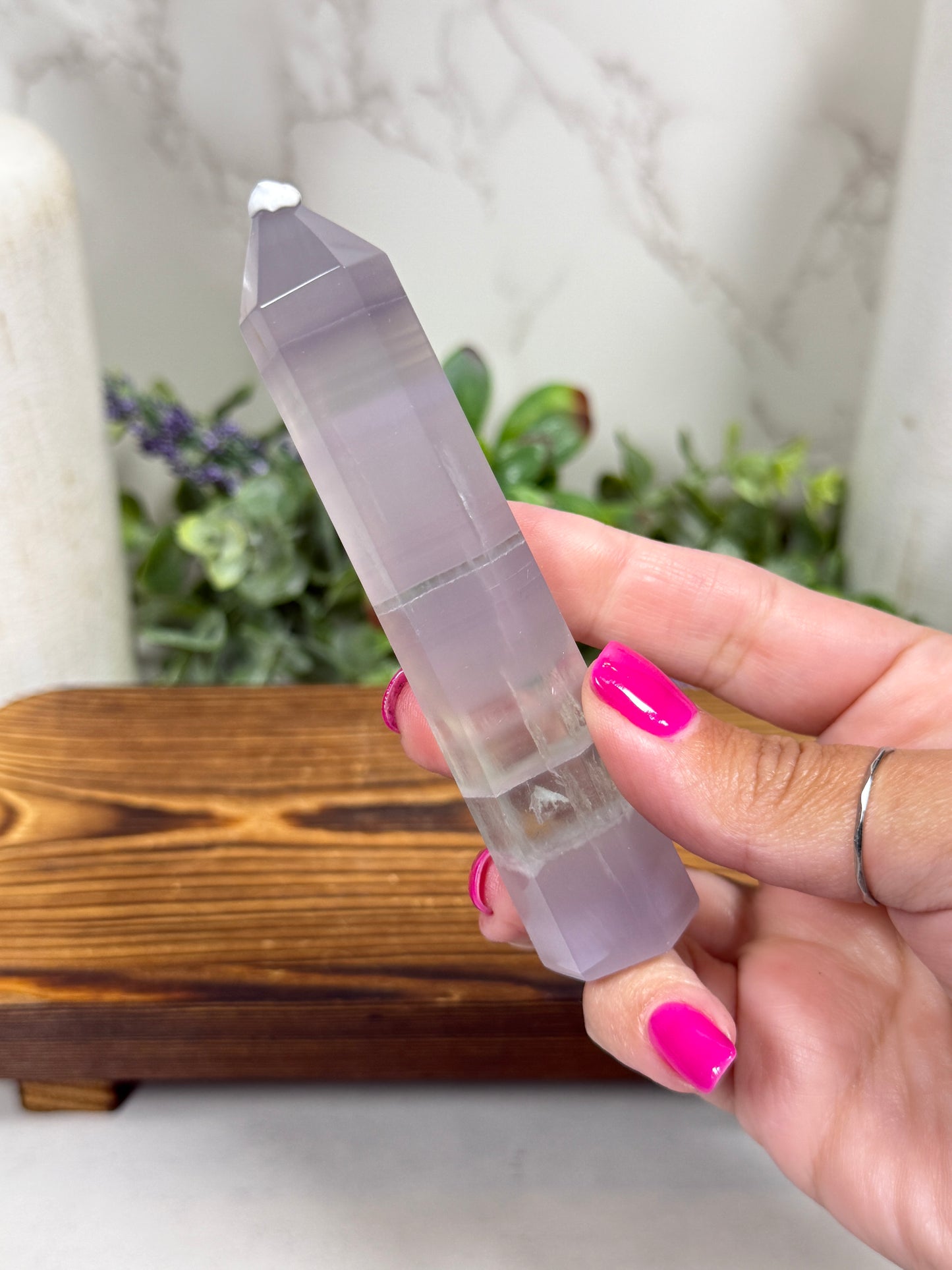 Lavender Fluorite Towers