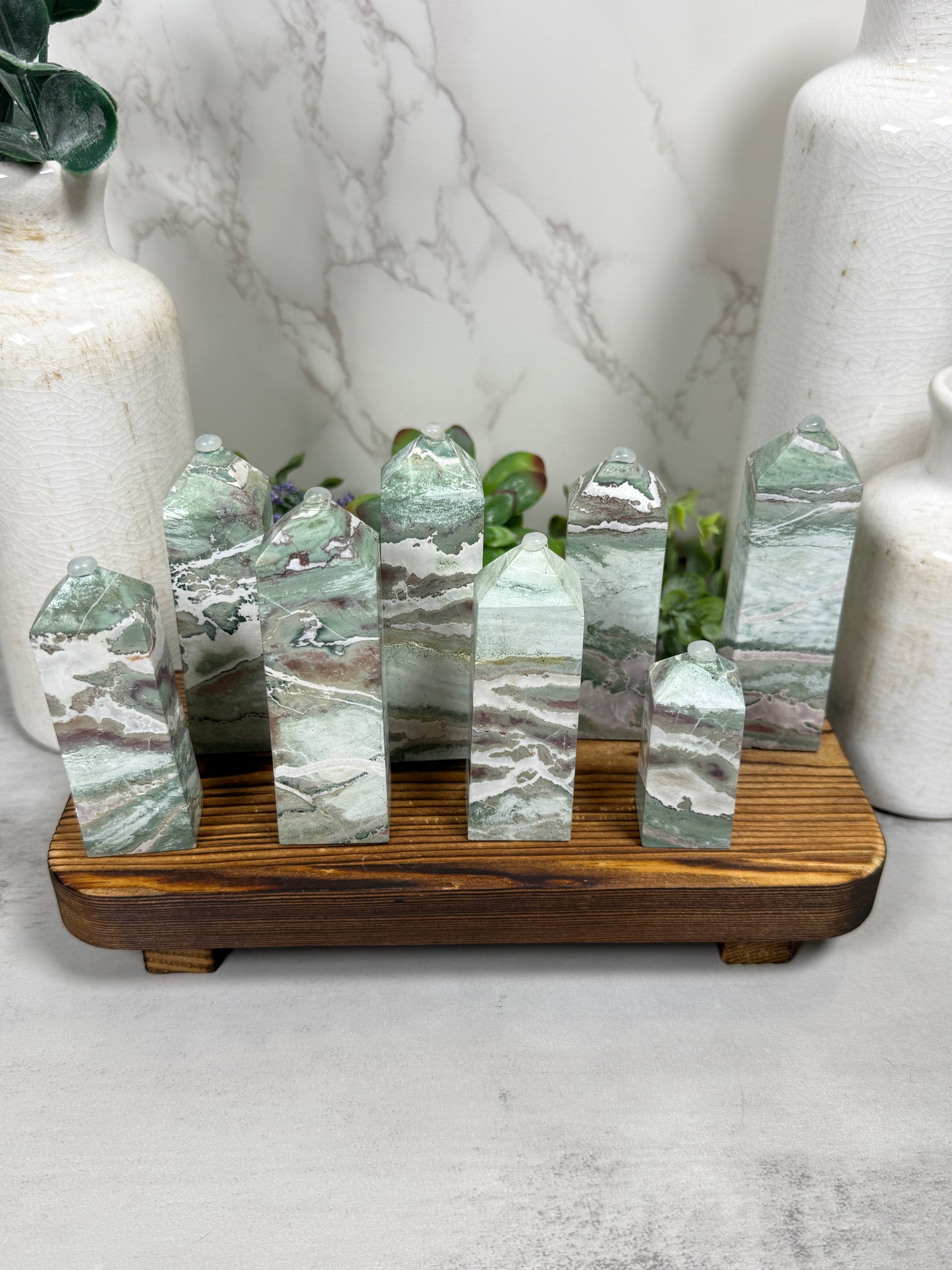 Green Unicorn Jasper Towers